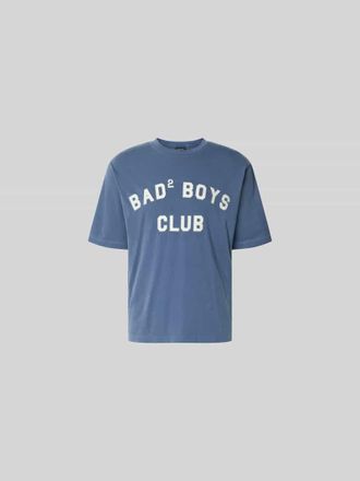 Dsquared2 Loose Fit T-Shirt mit Rundhalsausschnitt in Blau, Gr&ouml;&szlig;e XL