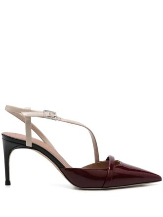 Malone Souliers 70mm Valeria pumps - Red