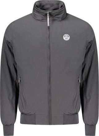 North Sails Black Polyester Men Mens Jacket