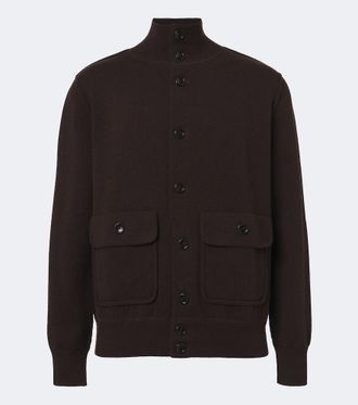 Allude Wool and cashmere cardigan