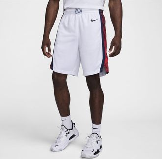 Nike USA Limited Home Basketball Shorts White Obsidian FQ0303-100