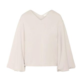 Inwear Overhemden, Dames, Beige, XS, Blouse