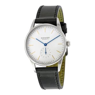 NOMOS Glash&uuml;tte Orion White Dial Stainless Steel Unisex Watch 309