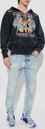 Dsquared2 Sweatshirt With Logo, Mens, Black