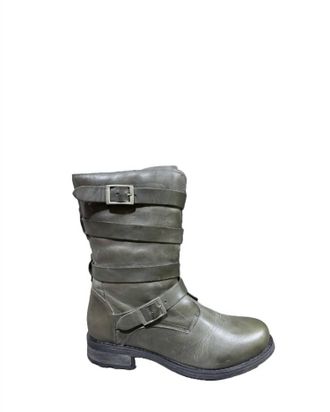 Eric Michael Womens Parigi Knee High Boot In Grey