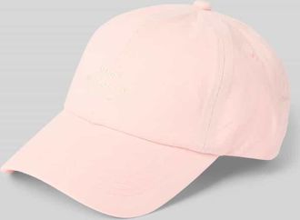 Mads Norgaard Basecap mit Label-Stitching in Rose, Gr&ouml;&szlig;e 1