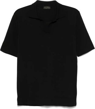 Dell'Oglio cotton T-shirt - men - Cotton - 48 - Black