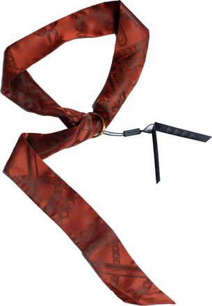 Burberry oranje stropdas sjaal