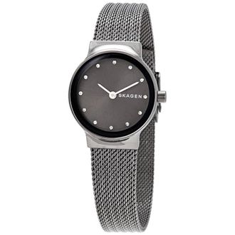 Skagen Freja Grey Dial Stainless Steel Ladies Mesh Ladies Watch SKW2700