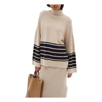 Inwear Turtleneck - Dames - Coltruien - Beige - M - Truien & Vesten