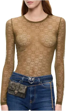 Pinko Pinko, Donna, Top, Verde, S, new