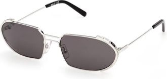 GCDS Gd 0078 Zonnebril - unisex - Zonnebrillen - Grijs - 60 MM - Accessoires