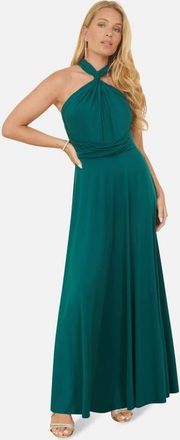 Yumi Jersey Stretch Multiway Maxi Dress in Green at Nordstrom, Size 10