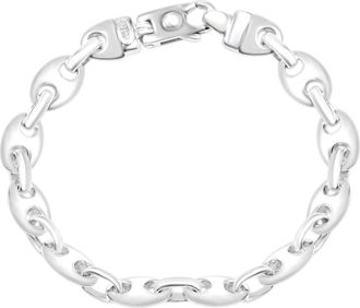 Pompeii3 Mens Marine Link 14k Gold (45gram) or Platinum (73gram) 9.5mm Bracelet 8.5