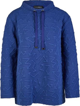 Doris Streich Ronde hals gebreid - Heren - Truien - Blauw - Maat: XL