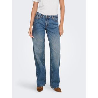 Jacqueline de Yong Wijde jeans met hoge taille