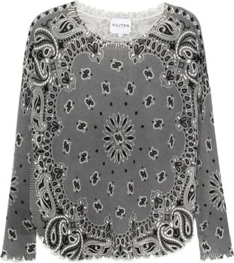 Kujten Kujten, Donna, Maglie, Grigio, M, new