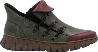Rieker Womens Whieke 53 Boots In Green