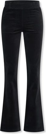 Hart by Helena Hart Dames, Broeken, Zwart, Maat: XL Velours