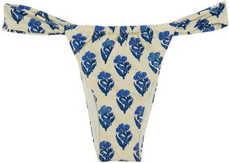 MC2 Saint Barth Noelle Bikini Bottom - Blue