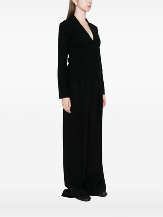 Emporio Armani Single-Breasted Blazer - Black