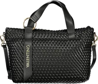 Mario Valentino Black Polyurethane Women Womens Handbag