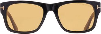 Tom Ford Smith-02 Brown Square Mens Sunglasses FT1303 01E 55