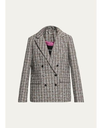 Marc Jacobs Textured Wool-Blend Blazer