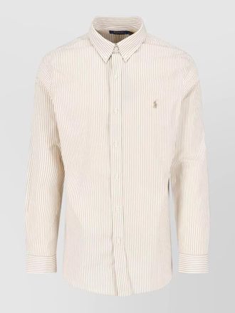 Polo Ralph Lauren long sleeve striped shirt button down collar