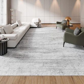 OEM Alfombra Suave De 3 X 4,3 M Alfombra Moderna Pelo Corto Antideslizante Resistente Al Desgarro Elegante Ideal Para Dormitorio, Oficina, Sala De Estar, 