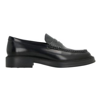 Tod's Heren, Schoenen, Zwart, Maat: 43 1/2 EU Leer
