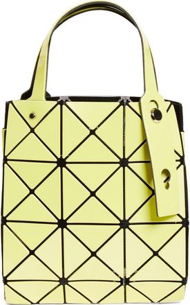Bao Bao Issey Miyake Carat Top Handle Bag in Yellow at Nordstrom