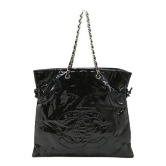 Chanel Pre-owned Tote Bags, female, Black, Size: ONE SIZE Pre-owned Vintage Tote Bag