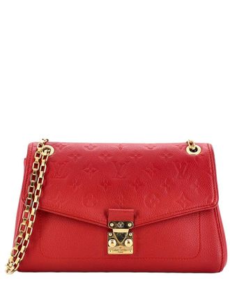 Louis Vuitton Saint Germain Handbag Monogram Empreinte Pm (Authentic Pre- Loved)