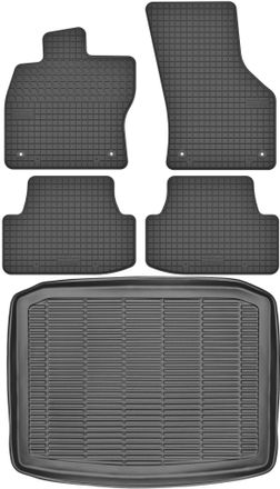 OEM Juego De Alfombrillas De Goma Para Coche Y Alfombrilla Para Maletero Del Seat Ateca Crossover De 2016