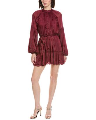 Hemant & Nandita Solid Mini Dress