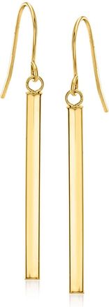 Ross-Simons 14kt Yellow Gold Linear Drop Earrings
