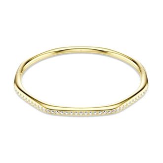 Swarovski Accessoires, Dames, Geel, ONE Size, Kristallen armband voor tijdloze elegantie