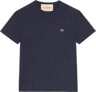 Valentino Hombre, Camisetas, Azul, Talla: L