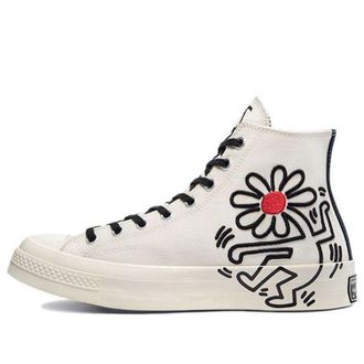 Converse Keith Haring x Converse Chuck Taylor All-Star 70 High Tops Egret White Egret Black Red 171858C
