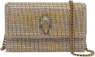 Kurt Geiger Kensington Glitz crossbodytas - Beige