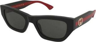 Gucci Gg 2116S Zonnebril - unisex - Zonnebrillen - Zwart - 52 MM - Accessoires