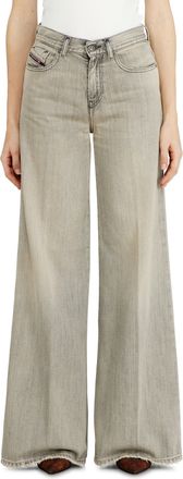 Diesel Flare Jeans Regular Waist 1978 D-Akemi - Jeans - Woman - Grey