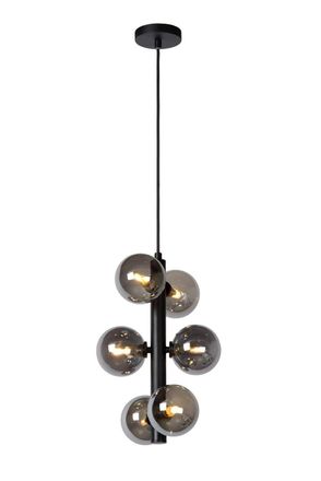 Netlighting Tycho Retro Pendant Light 25.5cm 6xG9 Black Special Offer