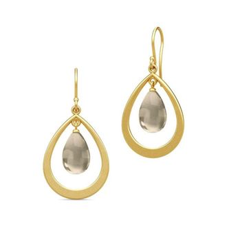 Julie Sandlau Accessoires, Dames, Geel, ONE Size, Prime druppel oorbellen