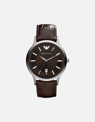 Emporio Armani Mens Emporio Armani AR2413 Renato Brown Mens Watch