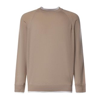 Eleventy Maglione a girocollo - - Sweatshirts & Hoodies - Uomo - Beige - L