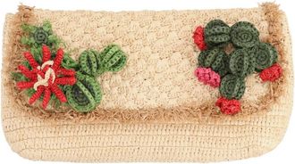 Anya Hindmarch Bast-Clutch Cactus