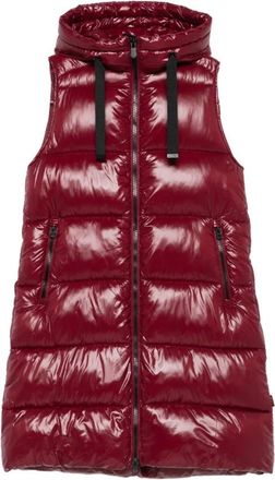 Save The Duck Jassen, Dames, Rood, M, Polyester, Iria Vest
