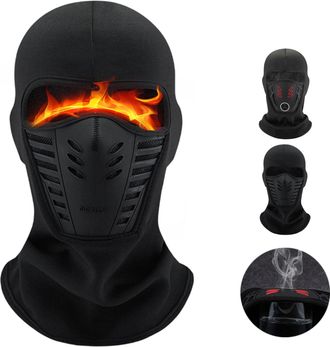 Generic 2026 Winter Warm Anti-Haze Balaclava Full Face Mask - Anti-Fog Breathable Thermal Face Cover, Windproof Cold Weather Mask for Skiing, Cycling & Motorc